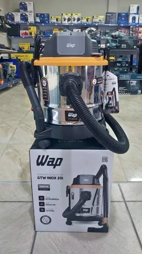 Aspirador de Pó e Água 20L Inox 1900w Wap (Loja)