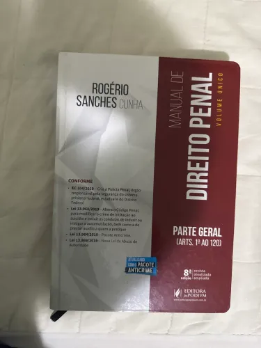 Livro manual de direito penal