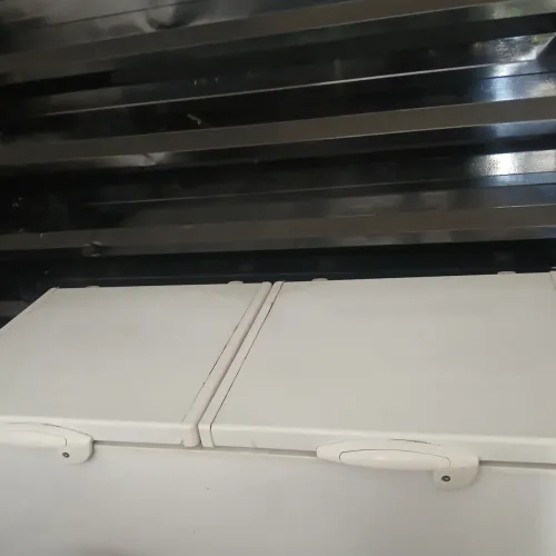 Freezer horizontal 503 litros fricon com porta dupla