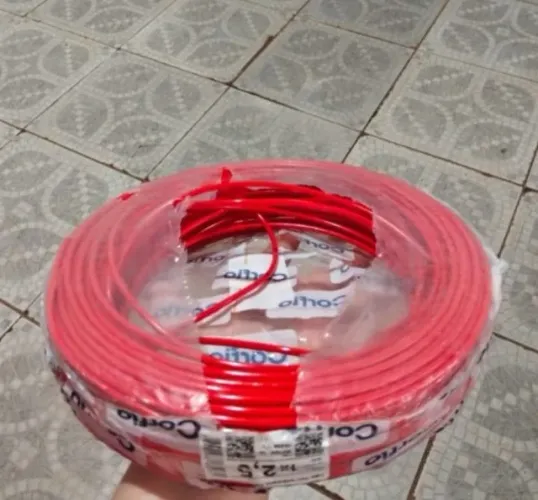 Cabo flexível de 2,5 mm² da marca Corfio