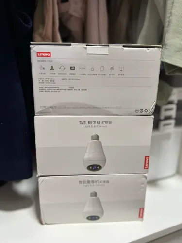 CÂMERA DE SEGURANÇA WI-FI LENOVO - NOVA NA CAIXA