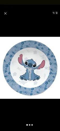 Pratos fundos Stitch