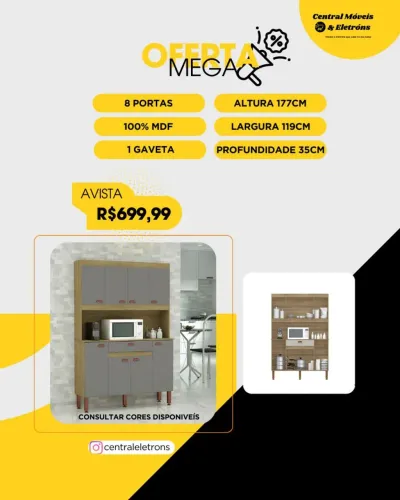 Armários de cozinha em oferta