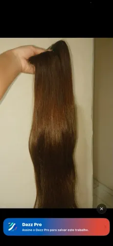 Cabelo vietnamita Premium 70 cm 200 gramas