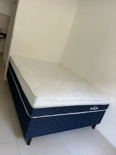 Cama casal molas ensacadas entrega rápida