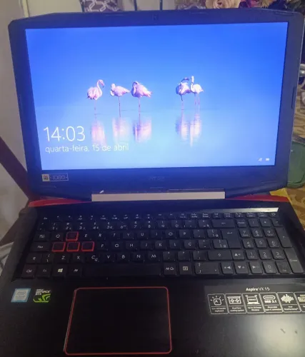 Vendo ou troco notebook gamer acer aspire vx5