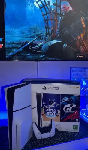 Ps5 slim 1TB modelo novo na caixa