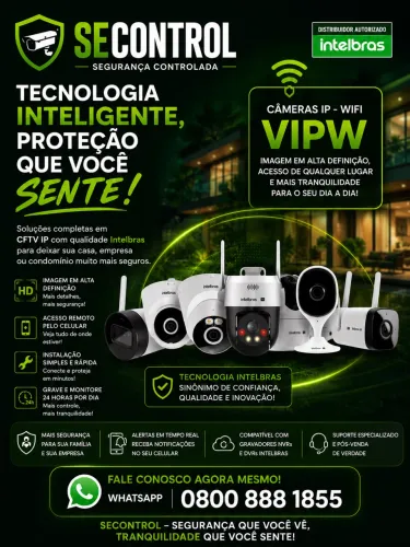 Precisa de câmeras de segurança???
