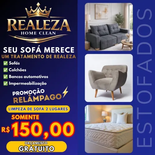 Higienização de estofados 