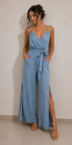 Macacão jeans