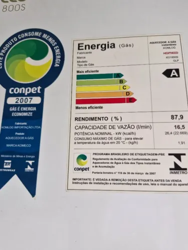 Vendo aquecedor elétrico semi novo próprio para gás de bujão