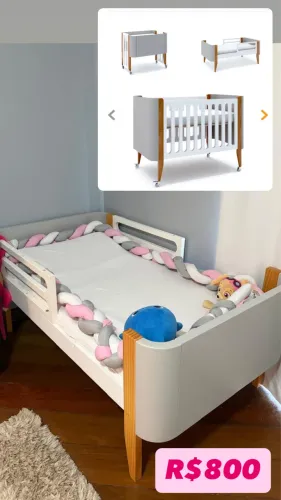 Berço 3 em 1