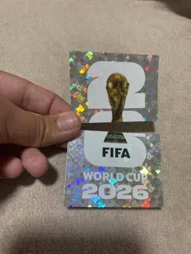 Figurinha FWC 1 e 2 Originais