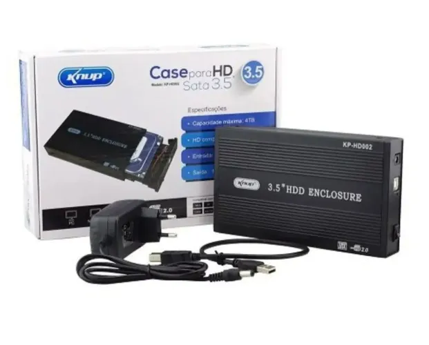 CASE SATA P/ HD 3.5" REF.: KP-HD004