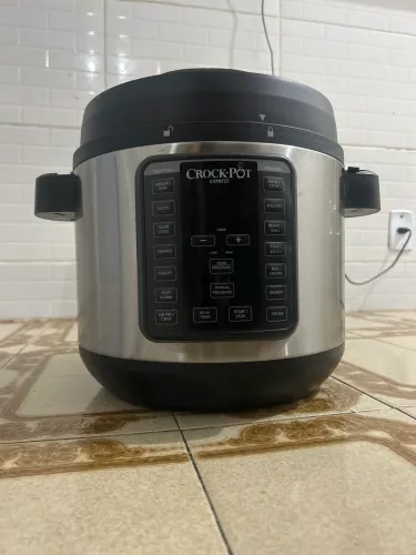 Panela de Pressão Elétrica Crock-Pot Express - Multifuncional, 6L, Inox