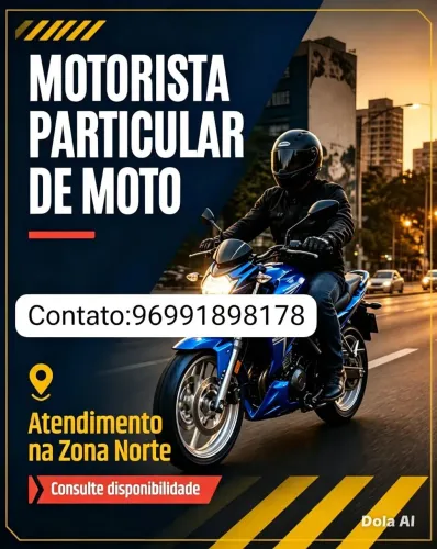 Motorista particular moto