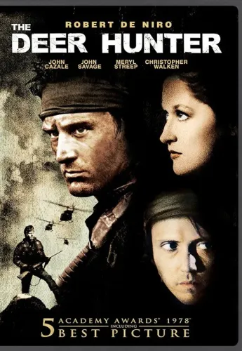DVD Filme The Deer Hunter com Robert de Niro Ganhador de 5 Oscars Original Importado 
