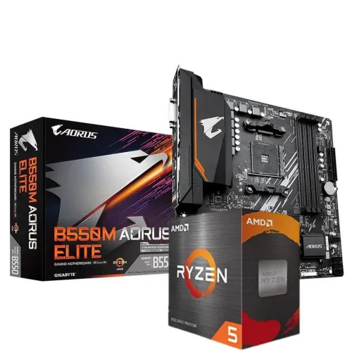 Kit Upgrade Ryzen 5 5600x B550m Aorus Elite