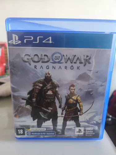Jogo para PS4 PS5 usado mídia física God of War Ragnarok