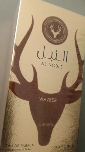 Perfume Árabe Al Noble Wazeer by Lattafa Perfumes Original Não É Tester Aproveite PR