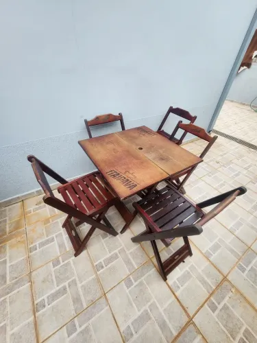 Mesa de madeira Itaipava