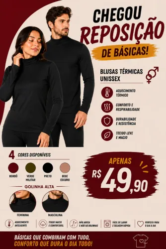 Blusas Térmicas Unissex