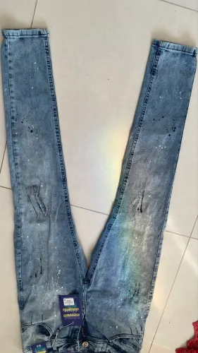 Calça jogador city denim tam 40
