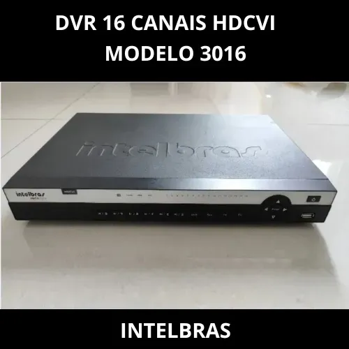 DVR intelbras hdcvi 3016 - Não tem CLOUD