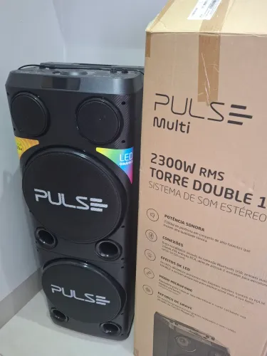 CAIXA DE SOM PULSE MULT 2300W Semi nova