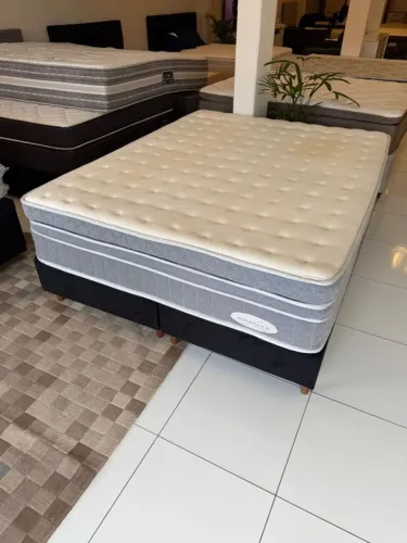 Colchão Queen Size MAXFLEX LÁTEX SEMINOVO TOP - Entrego! 