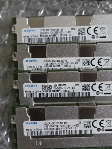 256Gb RAM (4x64Gb) DDR4 Samsung p/ Servidores