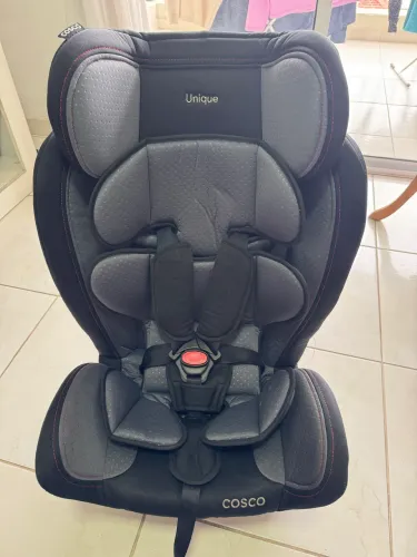 Cadeirinha Cosco Unique 0 a 36 kg - Reclinável - Cinza Sport
