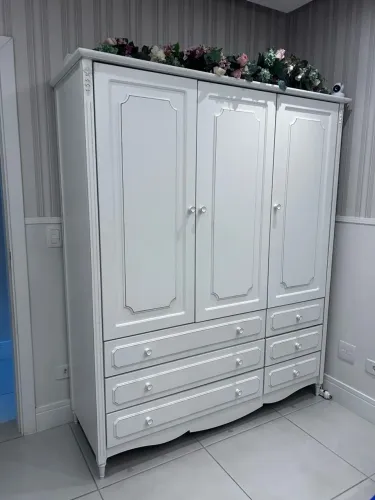 Armário guarda-roupa provençal Sonhos De Ninar linha ópera