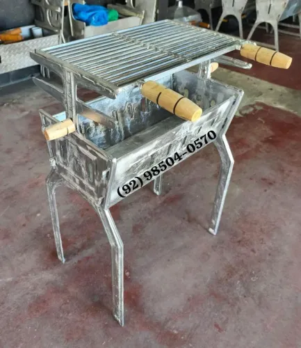 Churrasqueira de aluminio