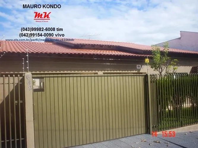 Excelente casa com 211,87 m2 na região central de Ibiporã, 562,60 m2 de terreno