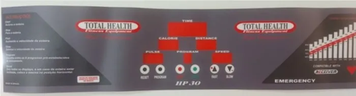 Painel Total Helth HP 30 ORIGINAL