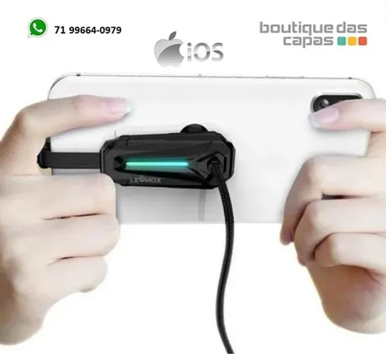 Cabo para IOS iphone de Jogo Usb para Lightning com Fixador 2.1A - LE-232