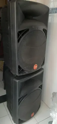 Par Caixas Ativas Leacs it1500 - 350Watts RMS cada