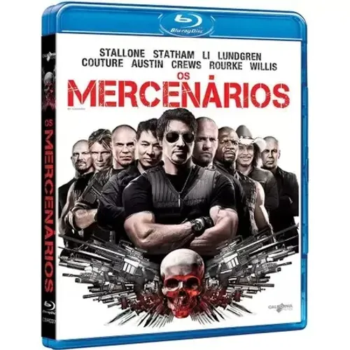 Blu-ray - Os Mercenários - Original - Usado