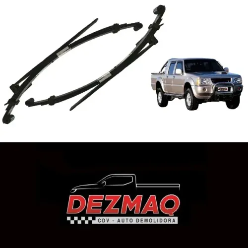 Feixe Mola Traseiro L200 L200 Gl Gls Quadrada 1995/2006