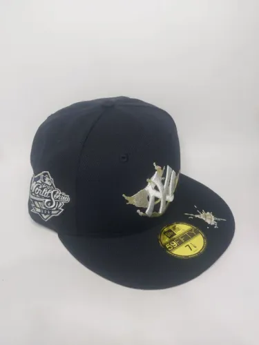 Bone New York yankees - NY - New era - 5950 - Fitted - 59fifty - World Series