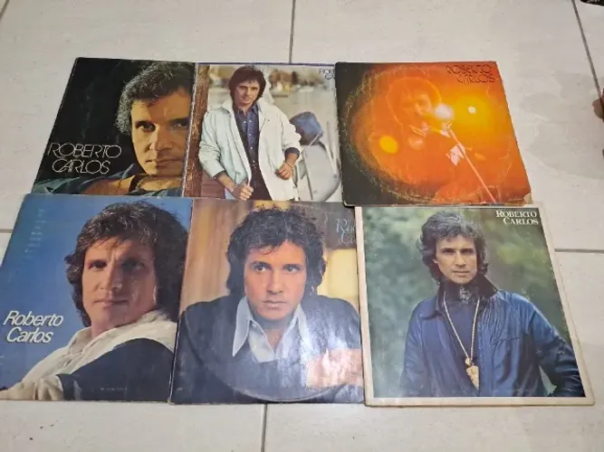Rei Roberto Carlos - 6 LPS