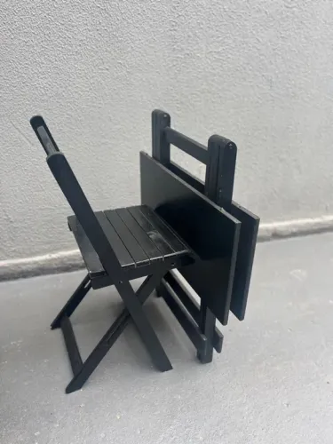 Mesa Dobrável Preta nova