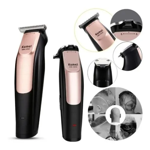 (NOVO) Máquina Profissional de Acabamento Kemei KM-3202