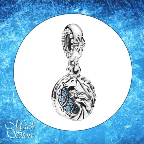 Berloque Frozen Elsa Disney Prata