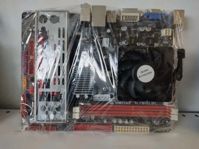 Placa mãe Biostar A780L3L AM3 Processador Athlon II X2