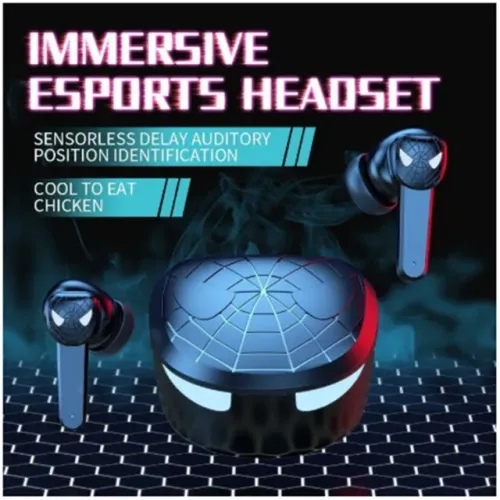 Produto Novo Fone de Ouvido Spider Man Sem fio bluetooth 5.1 Original