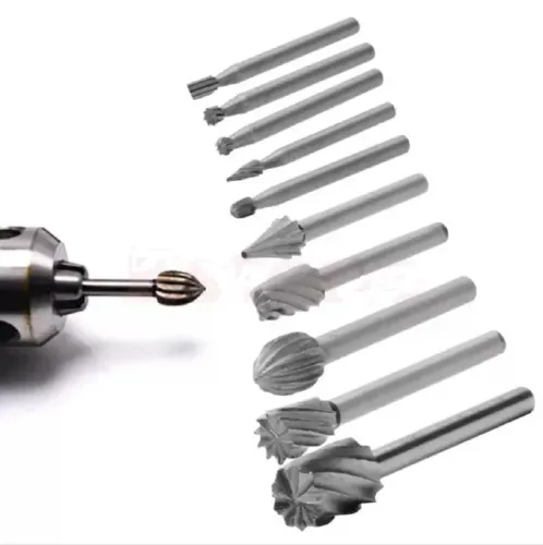 Kit 10 Fresas Brocas Entalhe Madeira Dremel Micro Retifica - COD 368