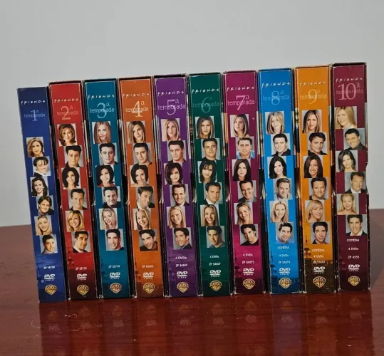 FRIENDS - Todas as Temporadas coleção completa digipack digpack (40 DVDs)