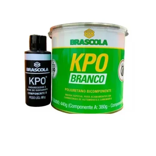 KPO Branco - PU Bicomponente - Brascola - Acompanha Endurecedor